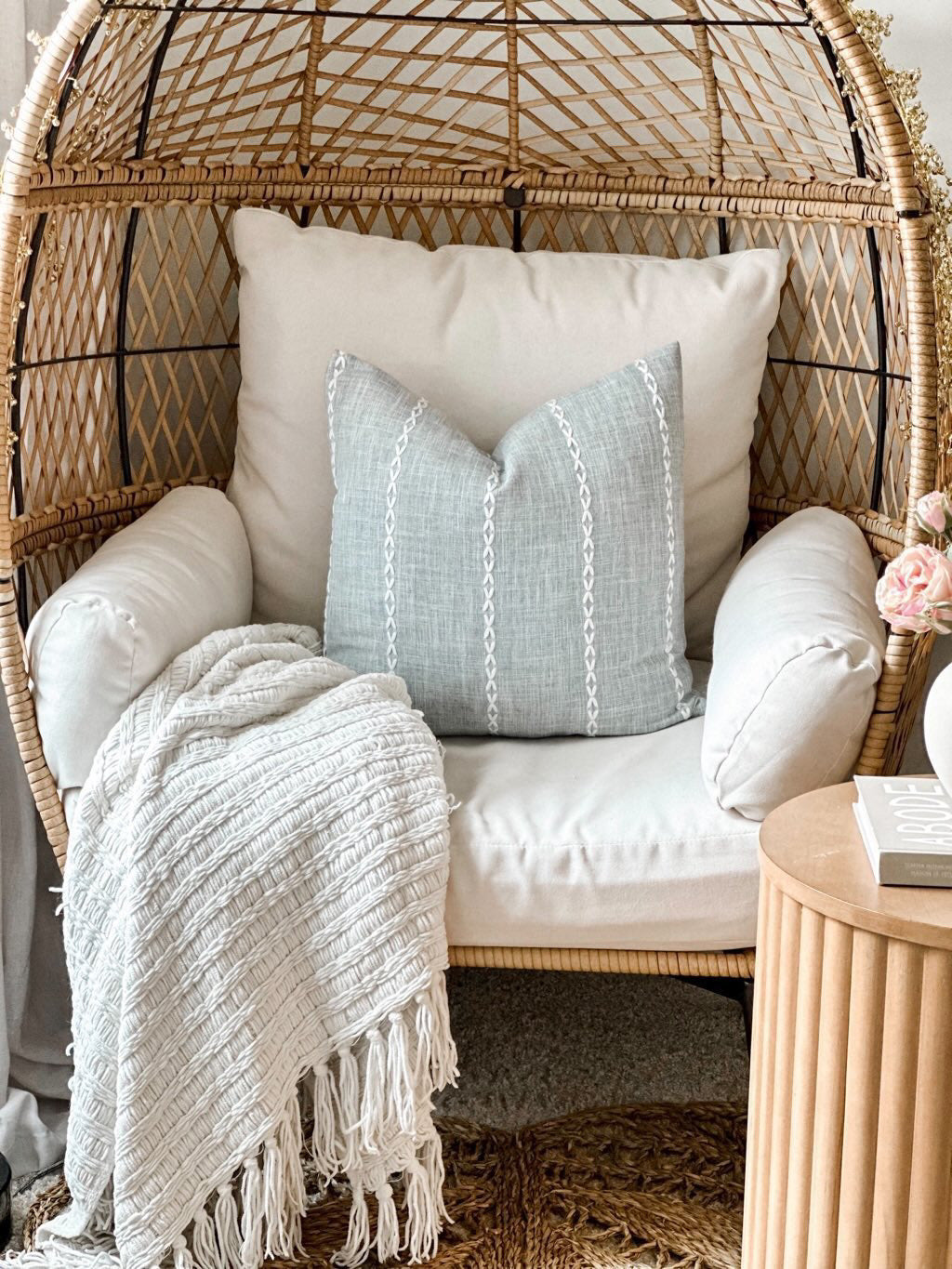 Gray Everywhere Pillow