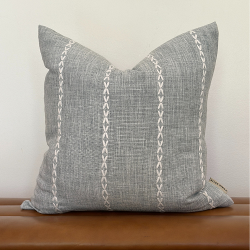 Gray Everywhere Pillow