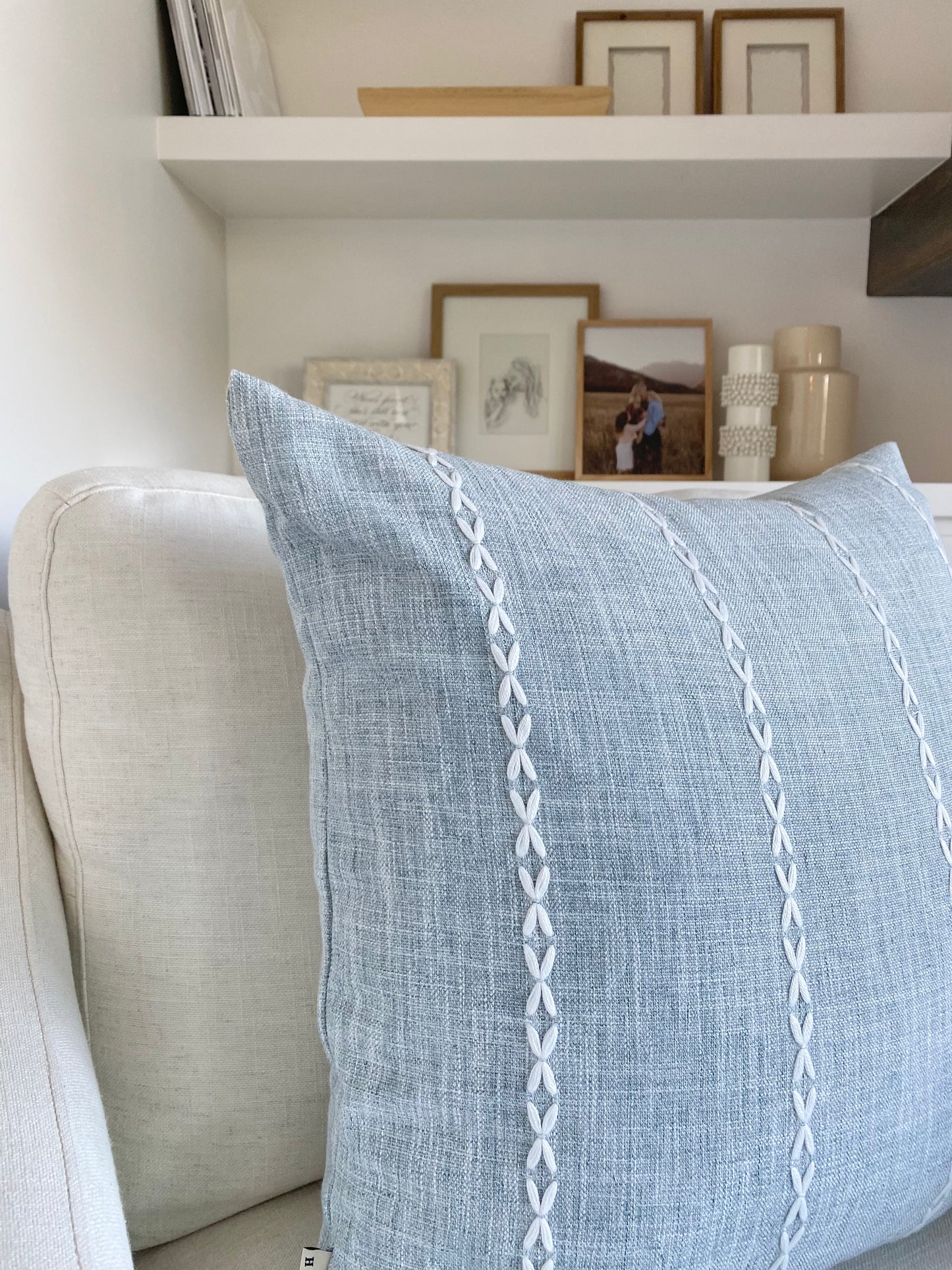 Gray Everywhere Pillow