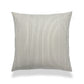 Neutral Throw Pillow Cover, Ticking Stripe, Black Beige, 18 x 18